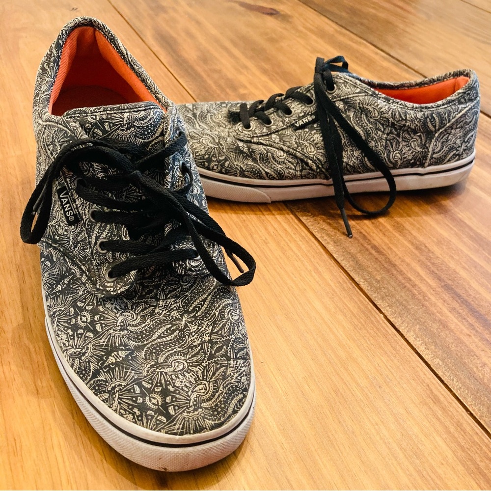 Vans Bandana Canvas Skate Shoes
